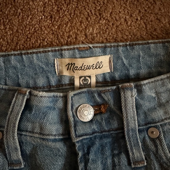 Madewell Women's Straight Leg Jeans in Light Blue - Picture 4 of 5